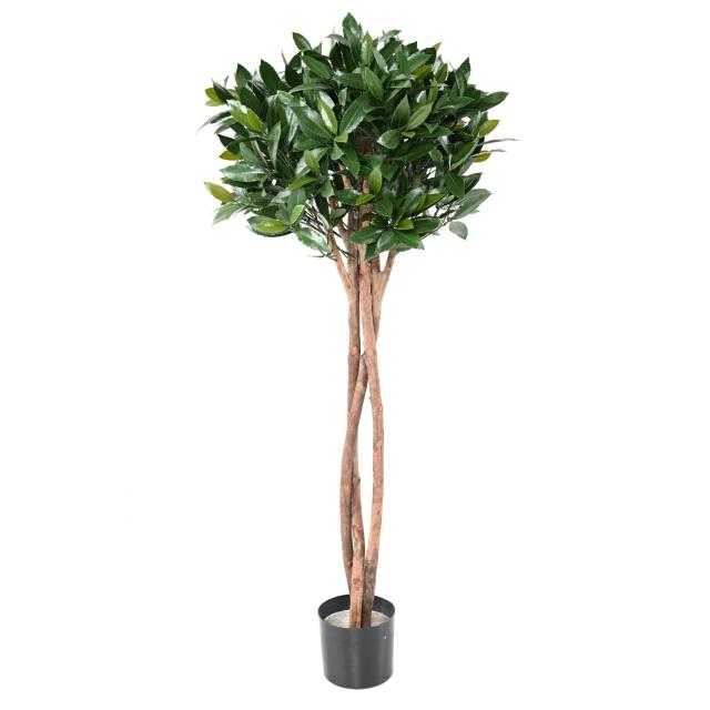 Laurier Nobilis Artificiel NEW Tige Boule 130 UV