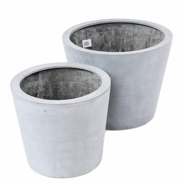 Rond Conique FIBER Noir - Fiberstone BY Vert Espace