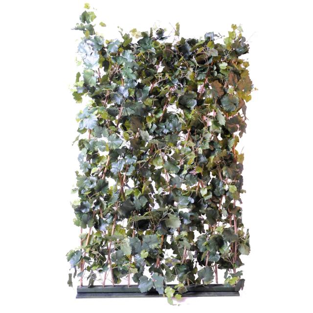 Haie Artificielle de Vigne de 180 cm de Hauteur et 135 cm de Longueur