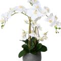 BOUQUET Artificiel PHALAENOPSIS BLANC