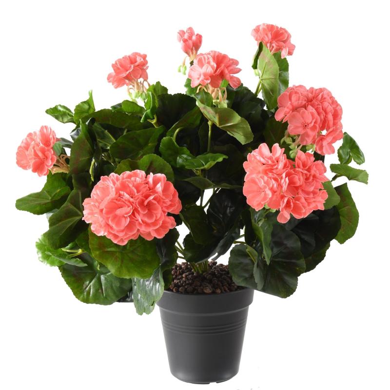 Geranium artificiel 25 cm