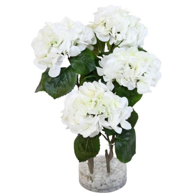 Bouquet Hortensia Blanc
