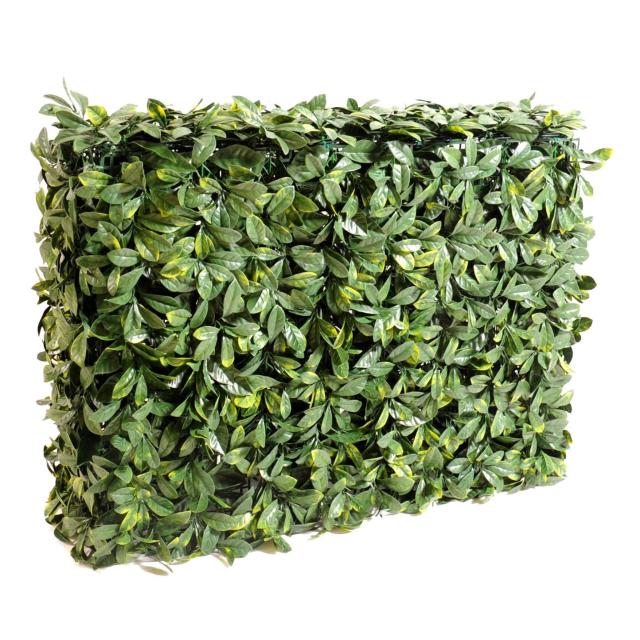 Haie de Cornouiller Artificielle 75 cm de Hauteur 105 cm de Longueur