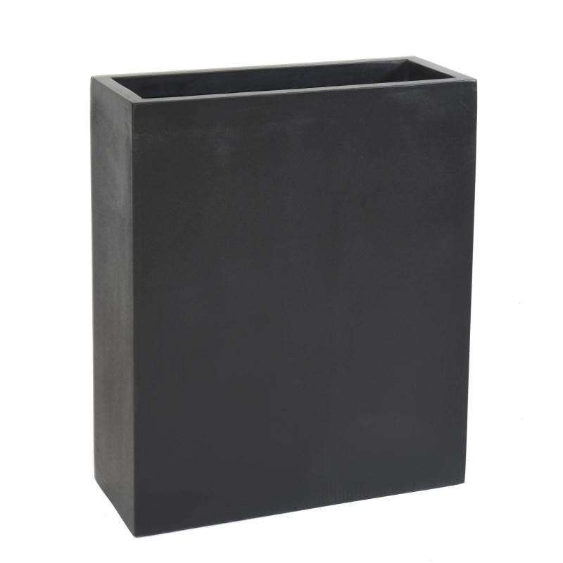 JARDINIERE HAUTE FIBER NOIR