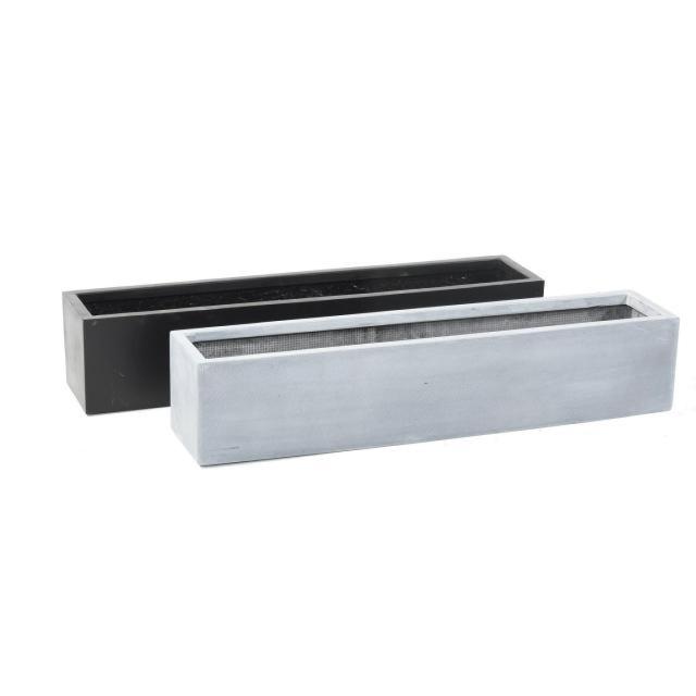 Balconniere FIBER 100 Blanc - Fiberstone BY Vert Espace