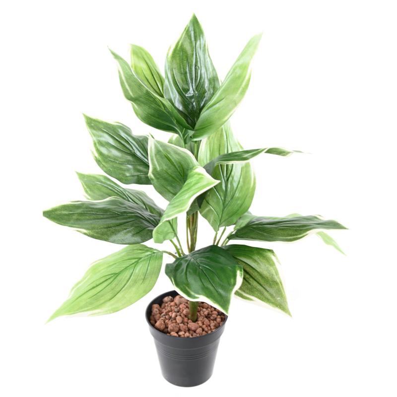 Hosta Artificiel 18 Feuilles