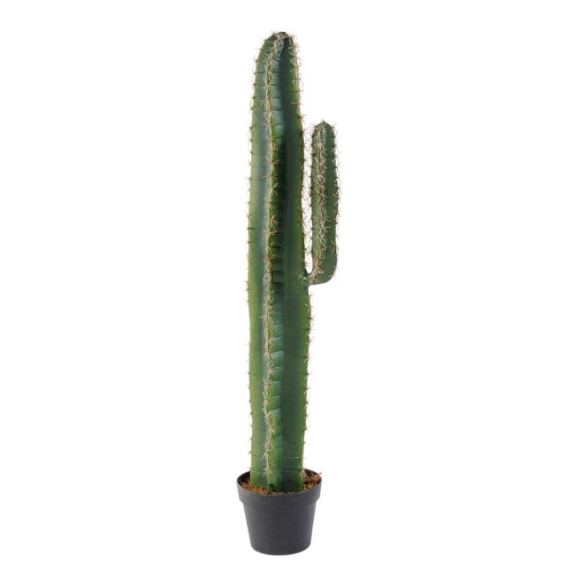 Cactus Artificiel Cereus 110 cm de Hauteur Tronc de 13 cm de Diamètre