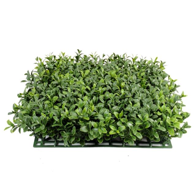 Plaque Buis NEW Artificiel en Plastique 25,4cm X 25,4cm Pour Extérieur