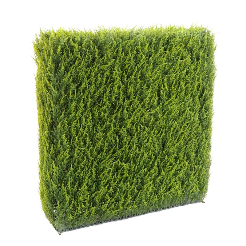 Cyprès artificiel Juniperus Haie Structure Métal