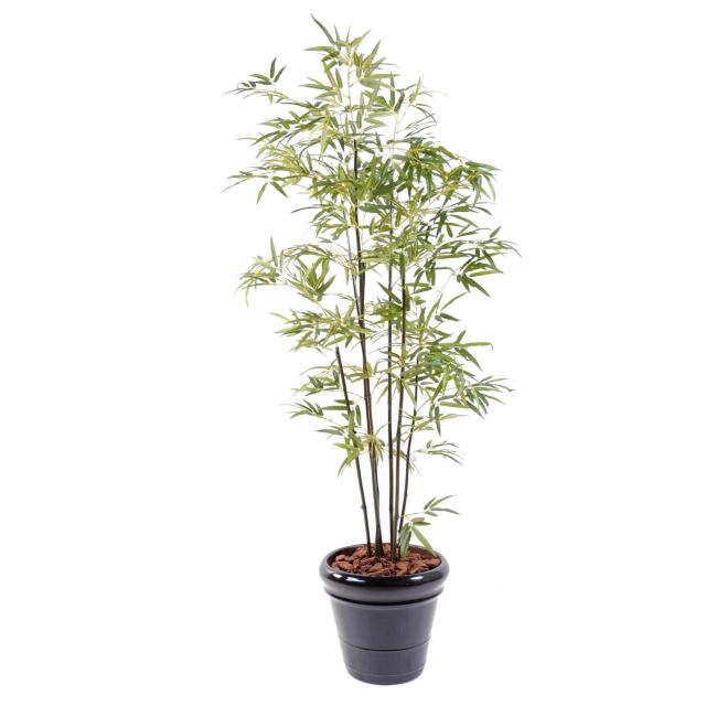 Bambou Artificiel Vert S