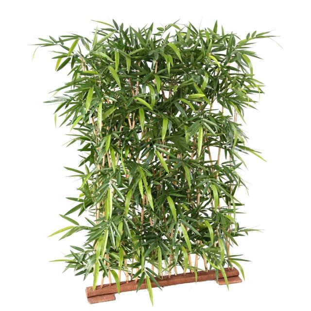 Haie Artificielle de Bambou NEW 150 cm et 180 cm de Hauteur Sur Socle