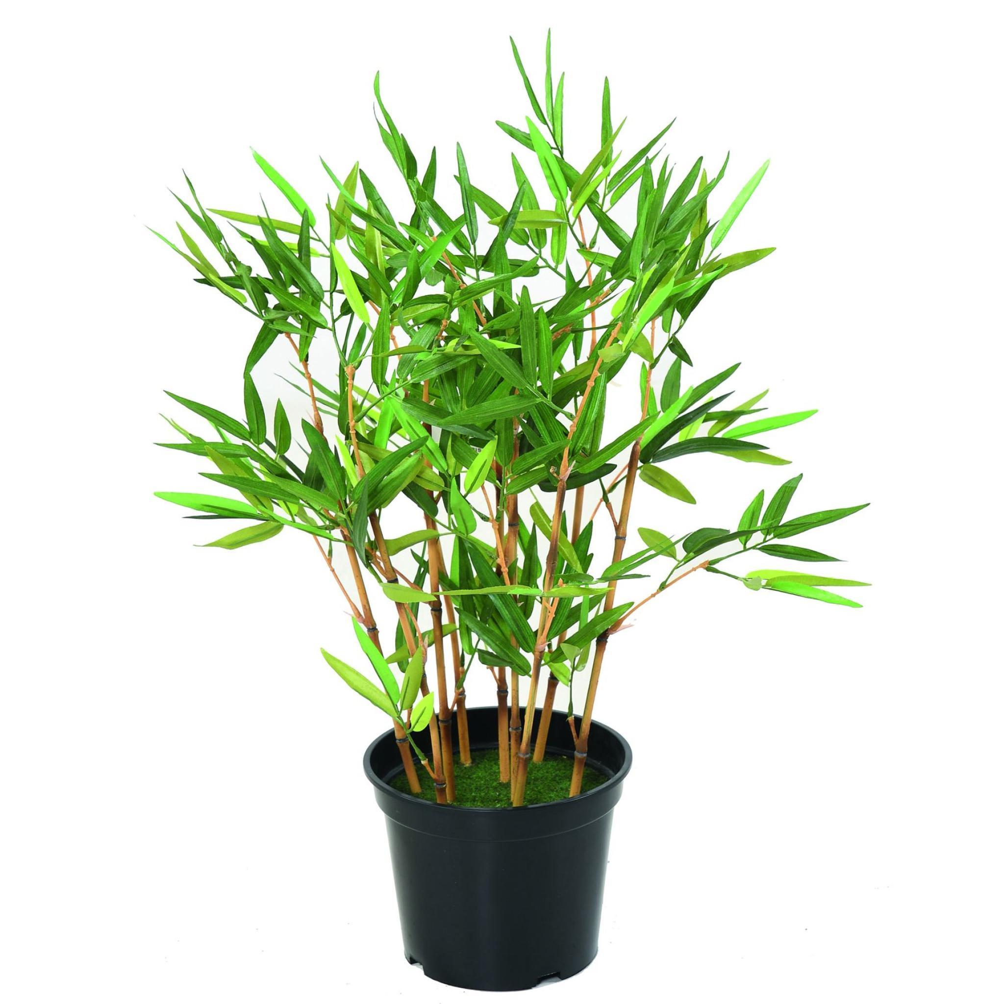 Bambou artificiel 150 cm plante avec pot pas cher