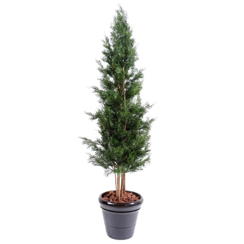 Cyprès artificiel de Lawson UV résistant Chamaecyparis