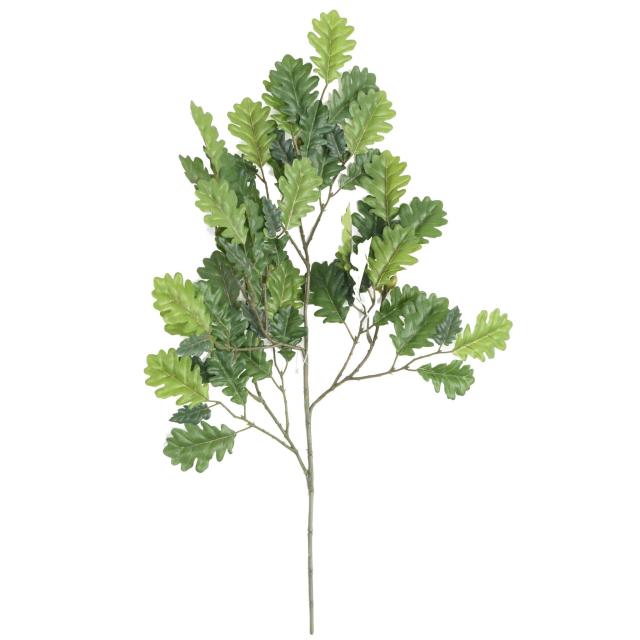 Branche de Chêne Mini SPRAY Artificiel de 60 cm de Hauteur Sans Gland