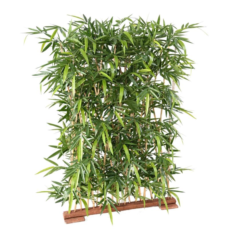 Bambou artificiel New Haie socle 95cm