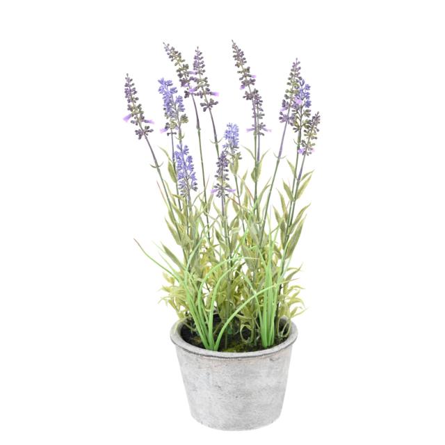 Lavande Artificielle Pot Deco