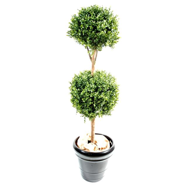 Buis Tige Double Boule NEW Artificiel