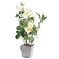Rosier artificiel en pot 50 cm