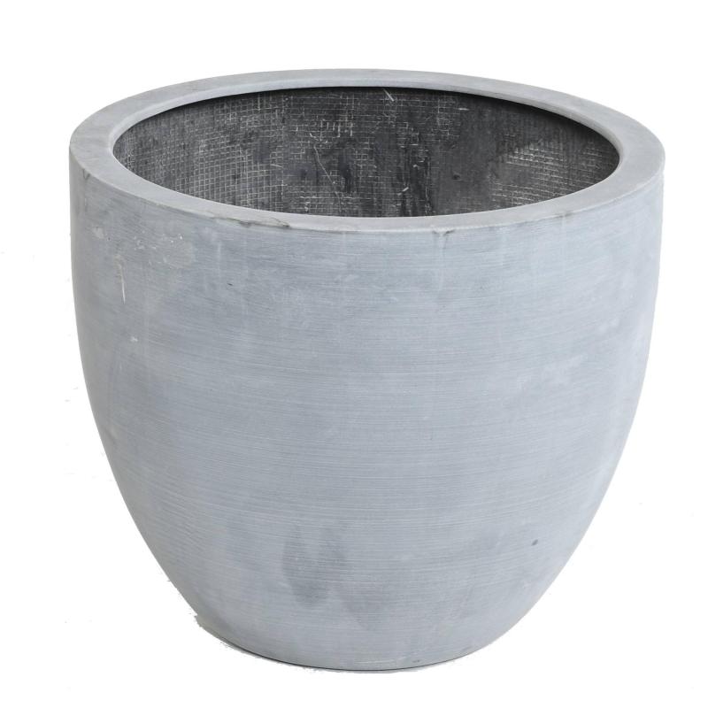ROND LOTUS FIBER GRIS