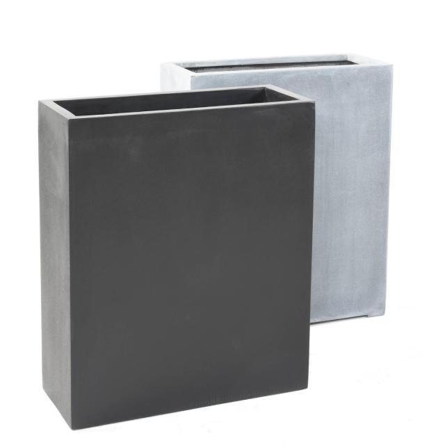 Jardiniere Haute FIBER Gris - Fiberstone BY Vert Espace