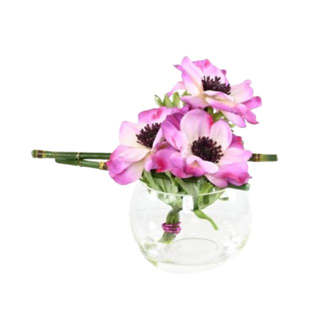 Centre de Table Artificiel Anemone
