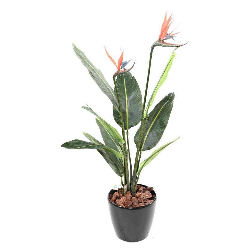 Strelitzia Artificiel 9F 2fl