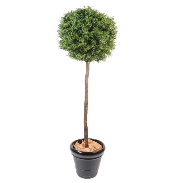 Eucalyptus PLAST Tige Artificiel de 110 cm de Hauteur