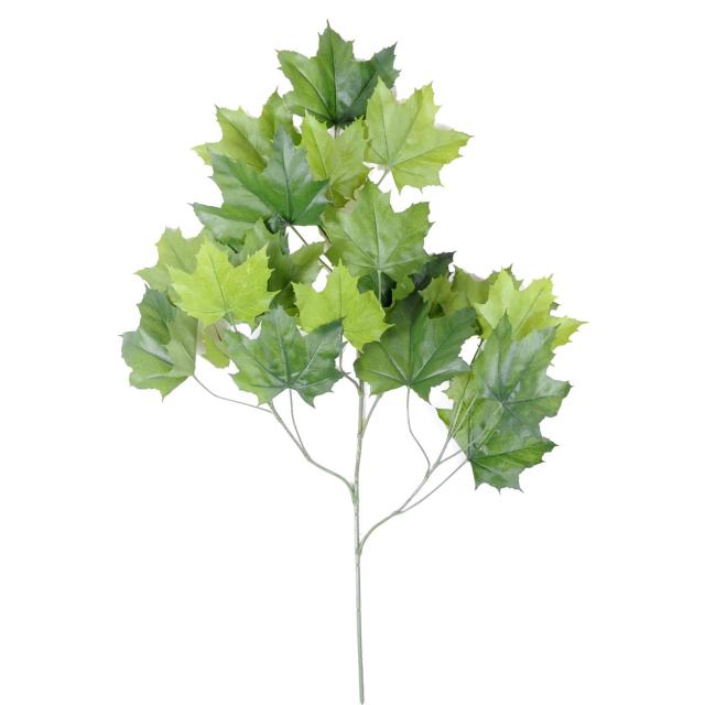 Tige de Platane Artificiel de 79 cm de Haut Avec 23 Feuilles 3 Coloris