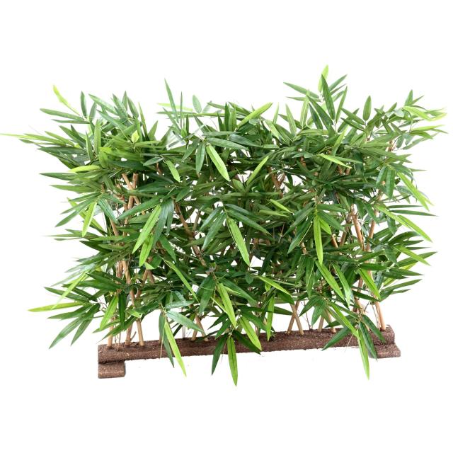 Bambou Artificiel NEW Haie UV Socle 95 - Arbres & Arbustes Artificiels