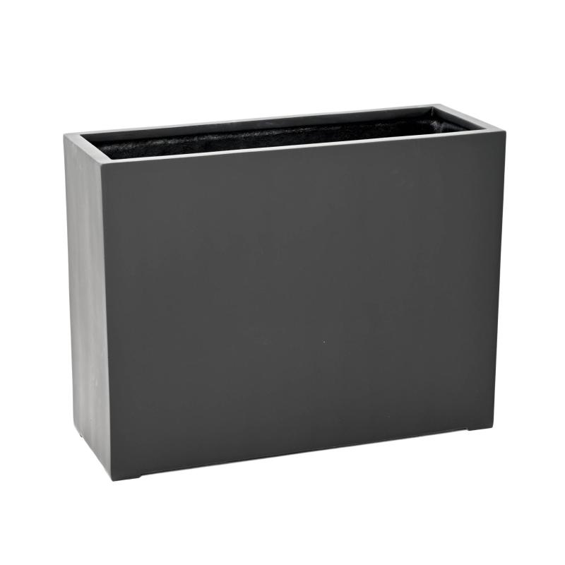 JARDINIERE HAUTE FIBER NOIR