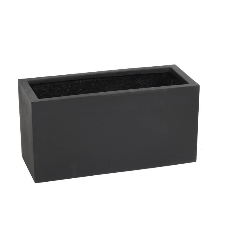 RECTANGLE JUMBO FIBER NOIR